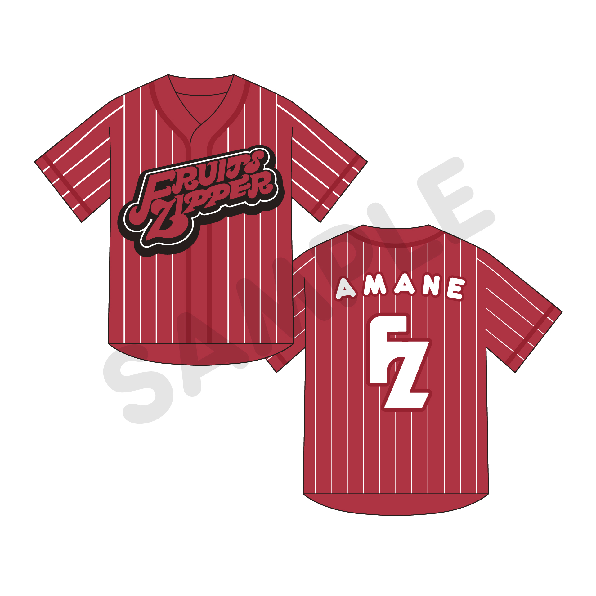 FRUITS ZIPPER OSHI API UNIFORM 1.5ver.【ASOBIMALL(アソビモール)】