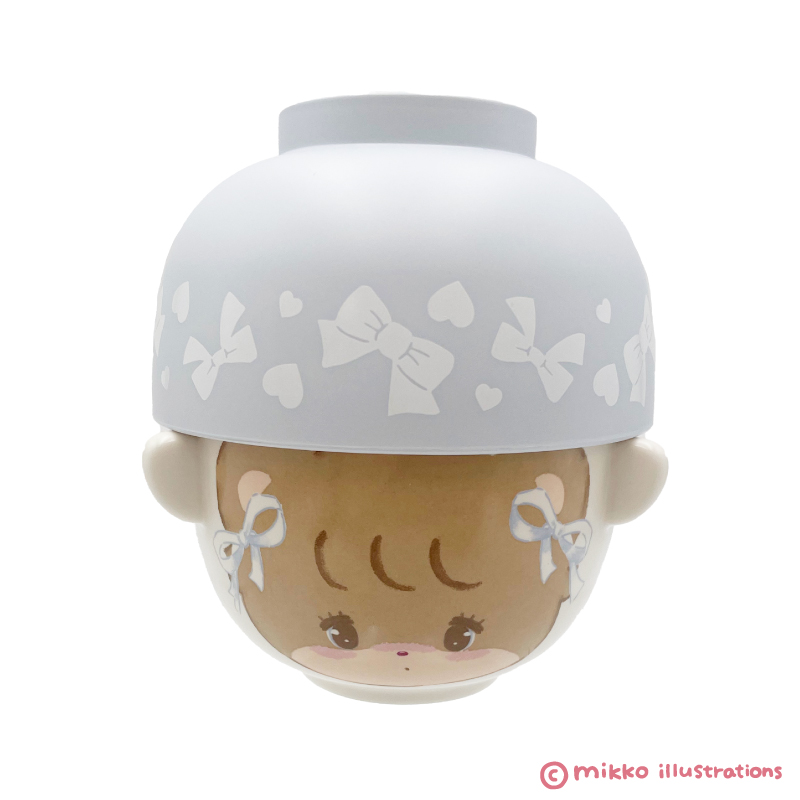 汁茶碗セット ラテ mikko illustrations【marimo craft ONLINE SHOP】