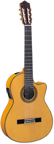 Yamaha CGX171SCF Spruce Top Cypress Back and Sides | guitarguitar