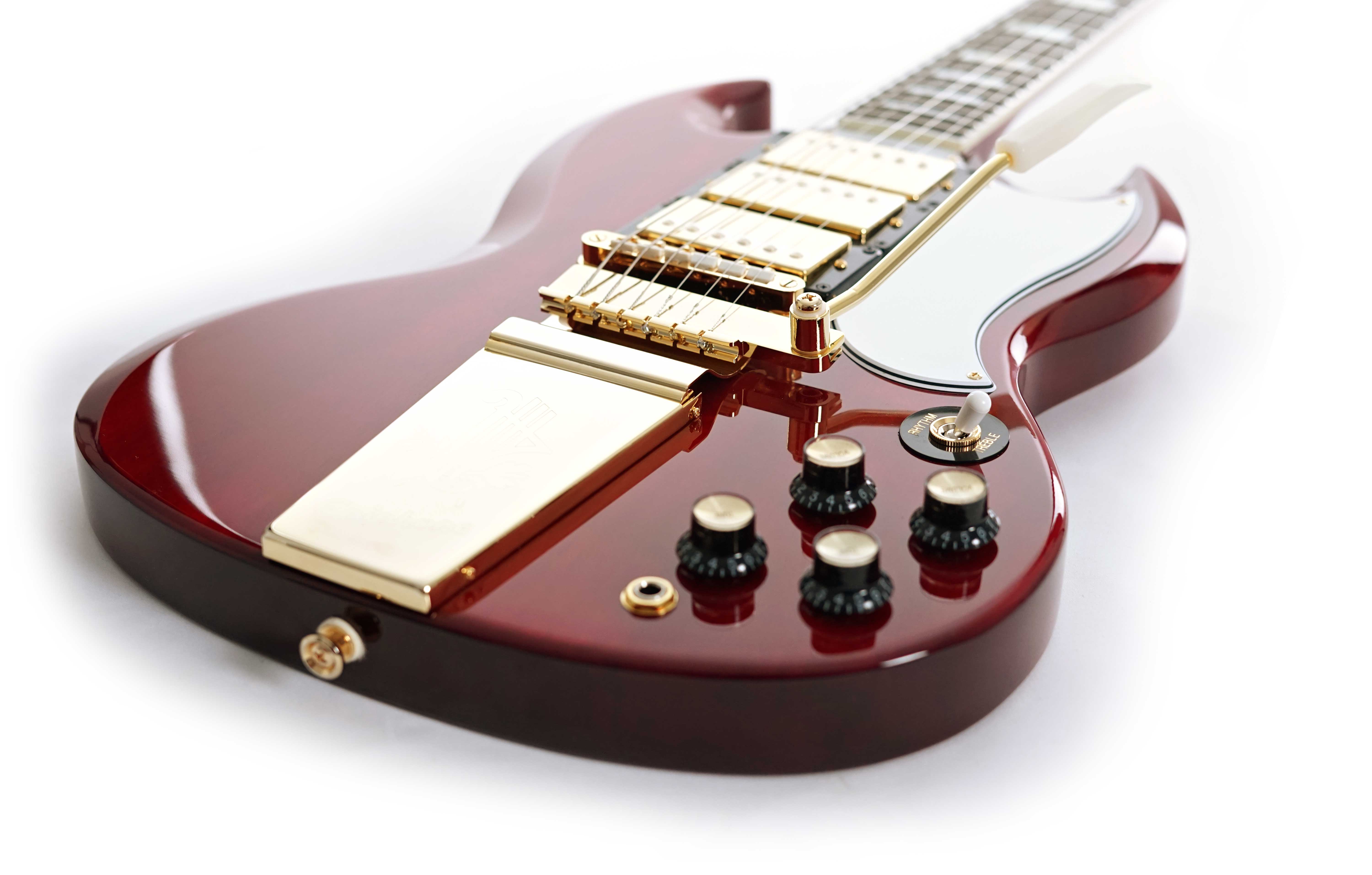 Epiphone Joe Bonamassa 1963 SG Custom Dark Wine Red | guitarguitar