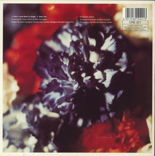 Oasis Don't Look Back In Anger UK 7