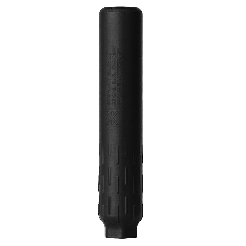 HUXWRX Flow 22 TI Suppressor, Black, 3076 For Sale - EuroOptic
