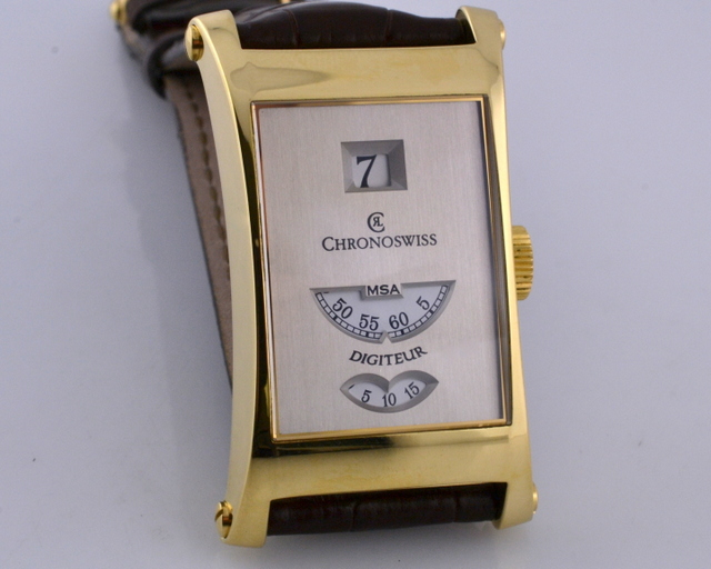 16553) Chronoswiss Digiteur 18K Yellow Gold LIMITED | European