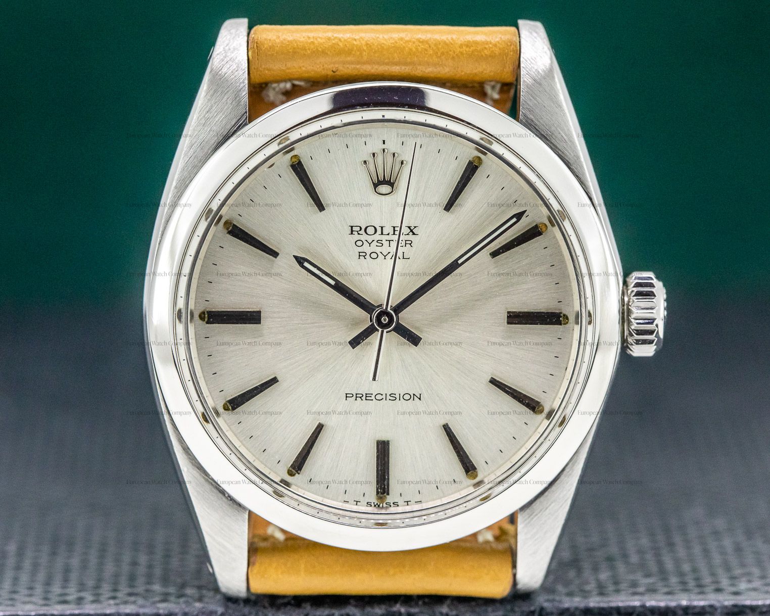32868) Rolex Oyster Precision Royal SS Silver Dial 34MM | European