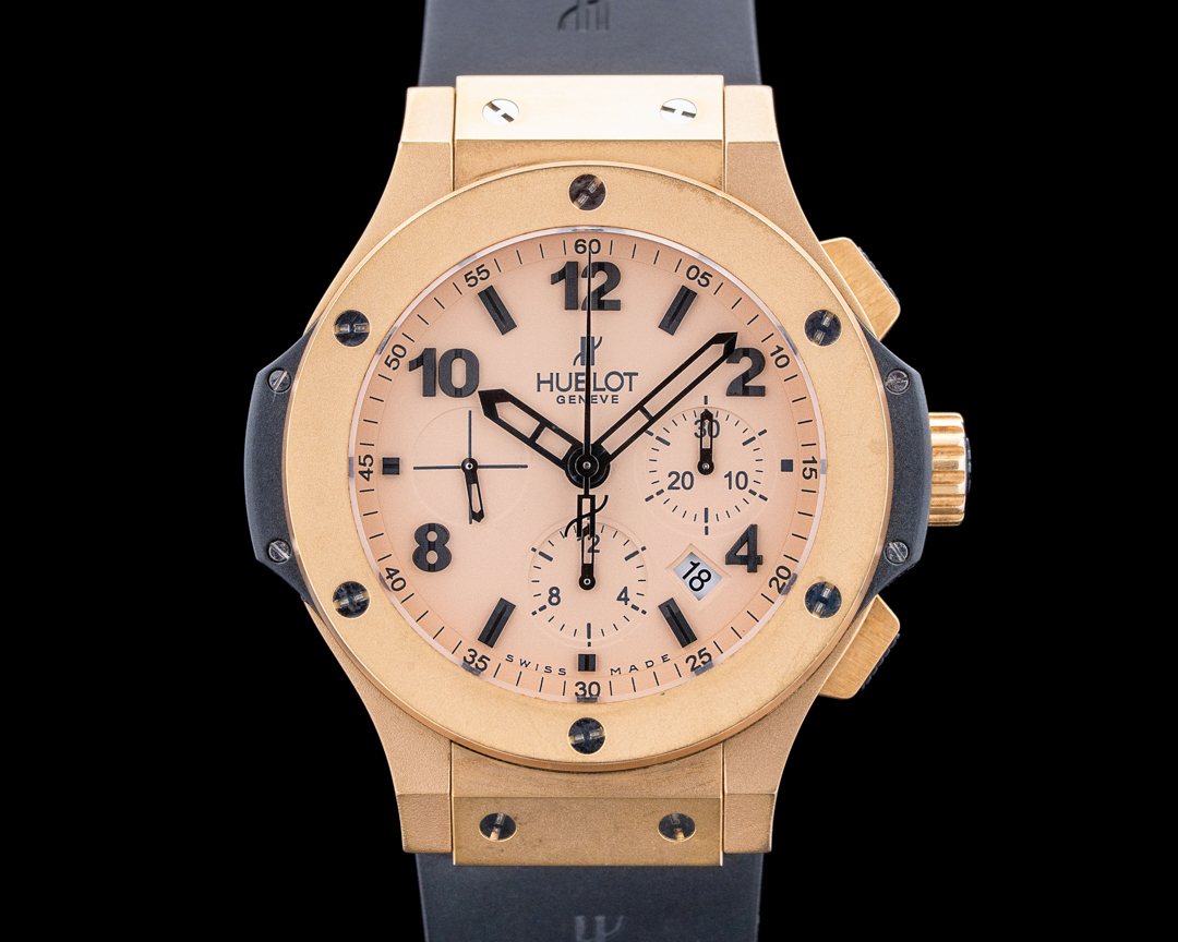 65874) Hublot 301.PI.500.RX Big Bang 18K Rose Gold Salmon Dial