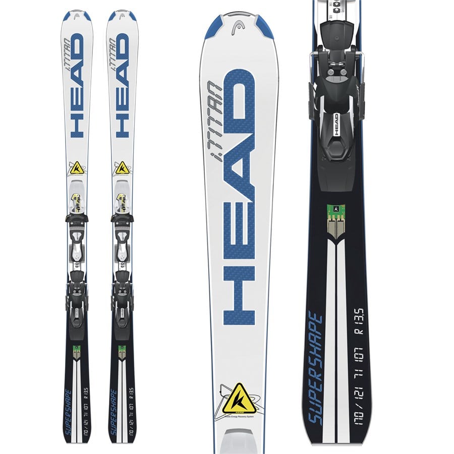 Head i.Supershape Titan Skis + Freeflex Pro 14 Bindings 2012 | evo