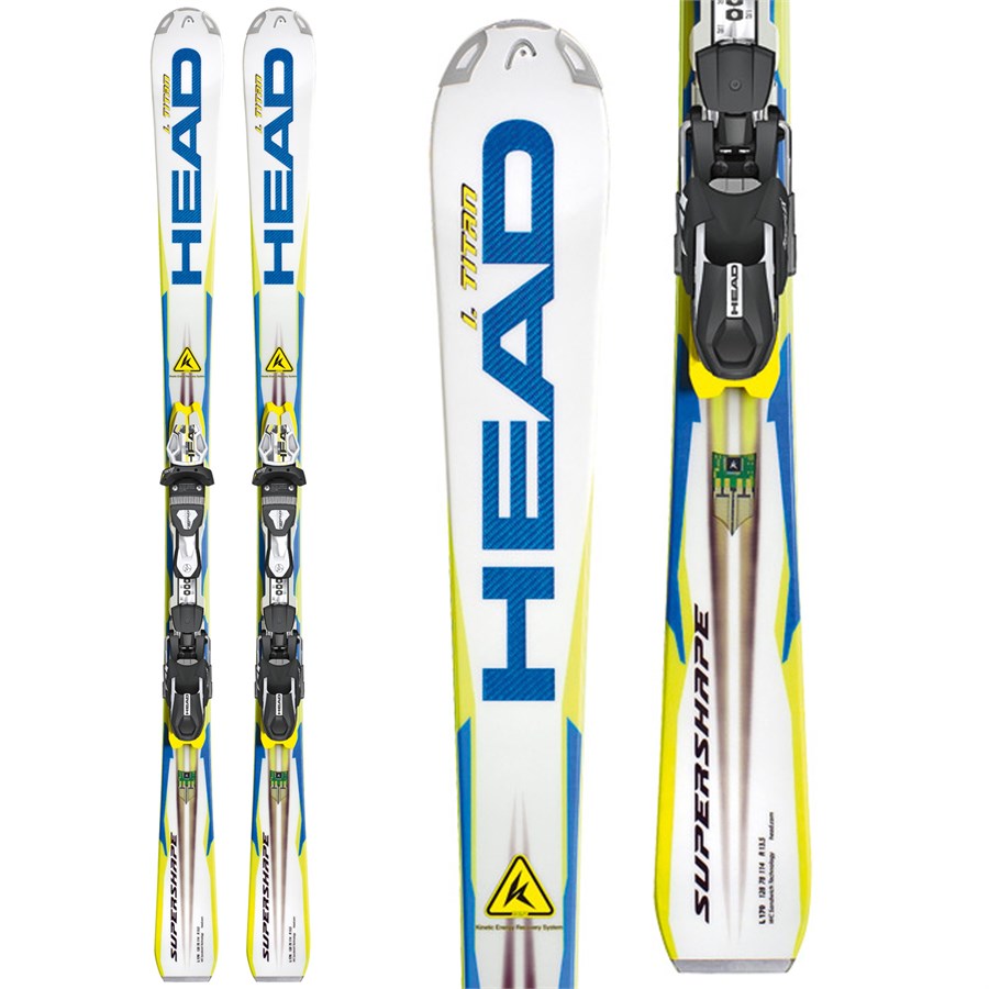 Head i.Supershape Titan Skis + FreeFlex Pro 11 Bindings 2013 | evo