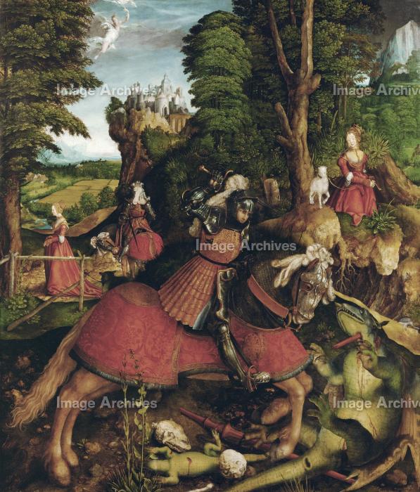 作品詳細 | 聖ゲオルギウスと竜 | イメージアーカイブ - DNPアート