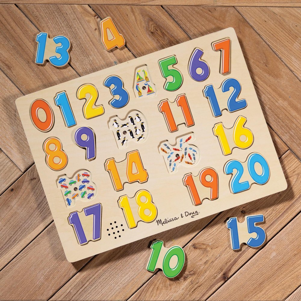Numbers Sound Puzzle - 21 Pieces | Kaplan Early Learning