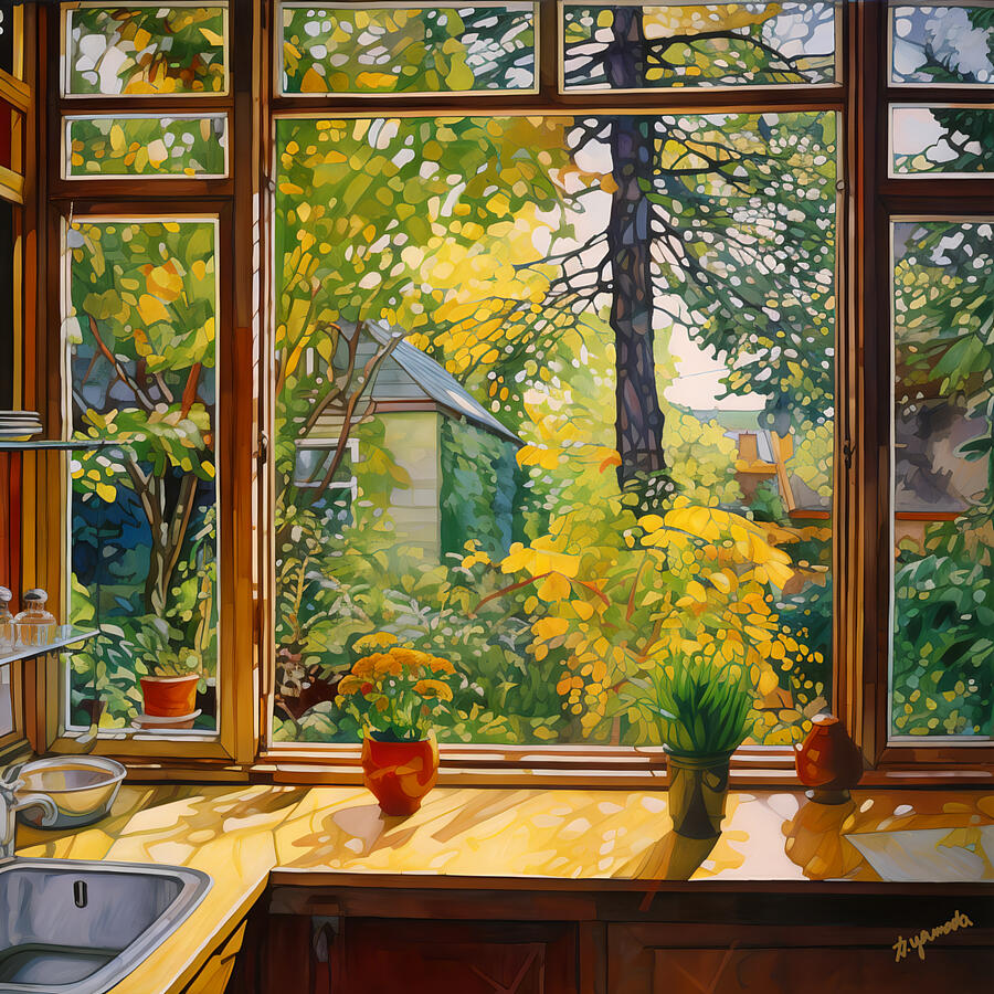Kitchen View by Kaoru Yamada