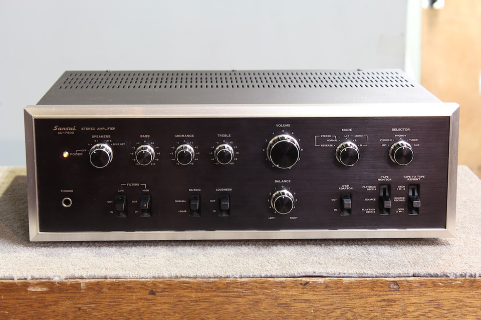 AU-7500 SANSUI - 中古オーディオ 高価買取・販売 ハイファイ堂