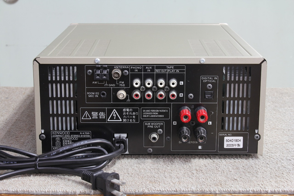 R-K700 KENWOOD - 中古オーディオ 高価買取・販売 ハイファイ堂