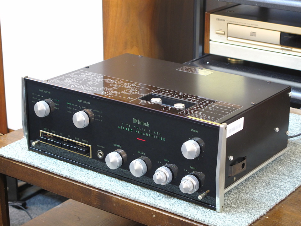 C26 McIntosh - 中古オーディオ 高価買取・販売 ハイファイ堂