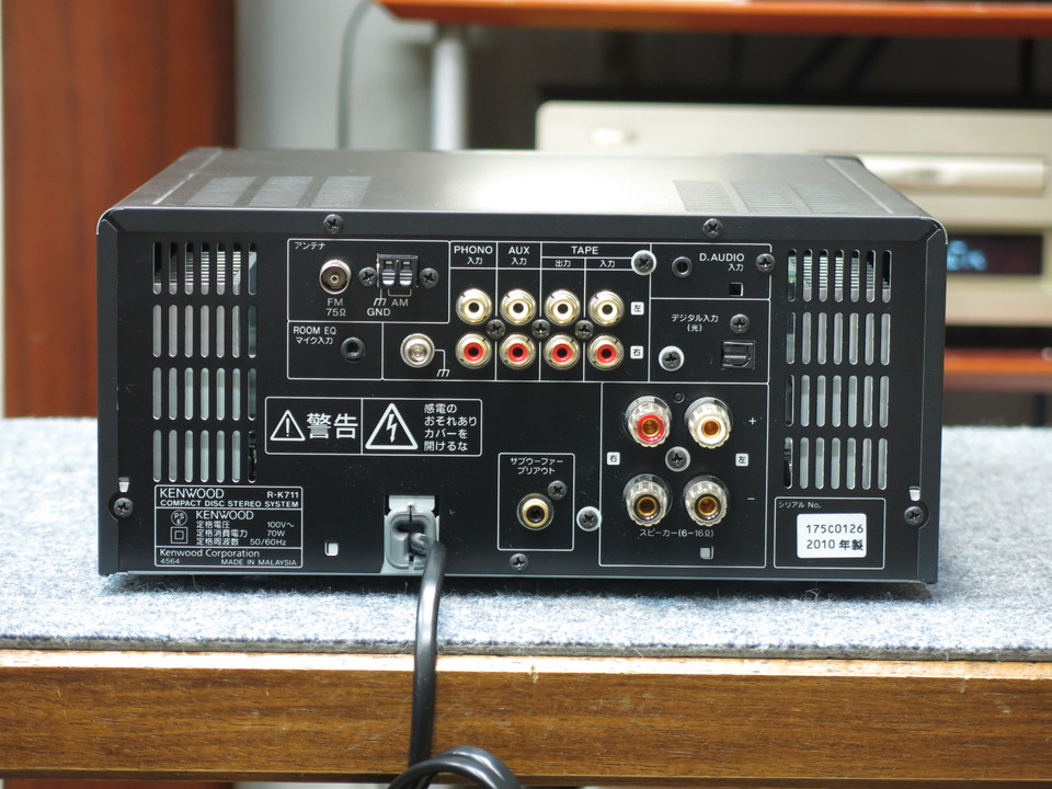 R-K711 KENWOOD - HiFi-Do McIntosh/JBL/audio-technica/Jeff Rowland