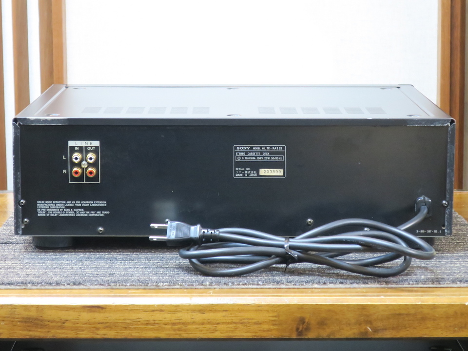 TC-KA3ES SONY - 中古オーディオ 高価買取・販売 ハイファイ堂