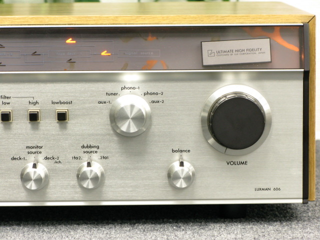 L-606 LUXMAN - 中古オーディオ 高価買取・販売 ハイファイ堂