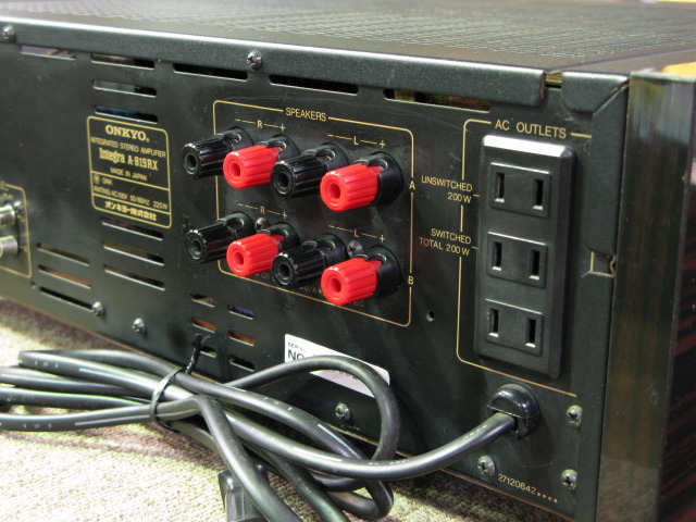 INTEGRA A-819RX ONKYO - 中古オーディオ 高価買取・販売 ハイファイ堂