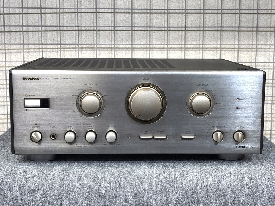 Integra A-917 ONKYO - 中古オーディオ 高価買取・販売 ハイファイ堂