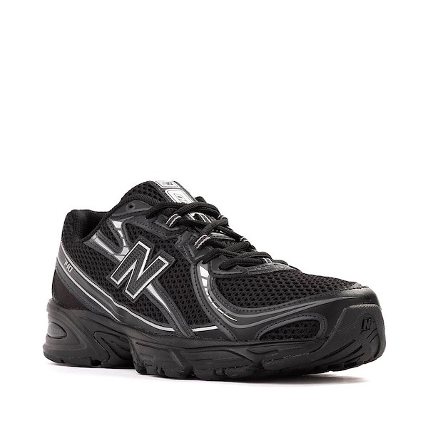 New Balance 740 Athletic Shoe - Black / Silver Metallic
