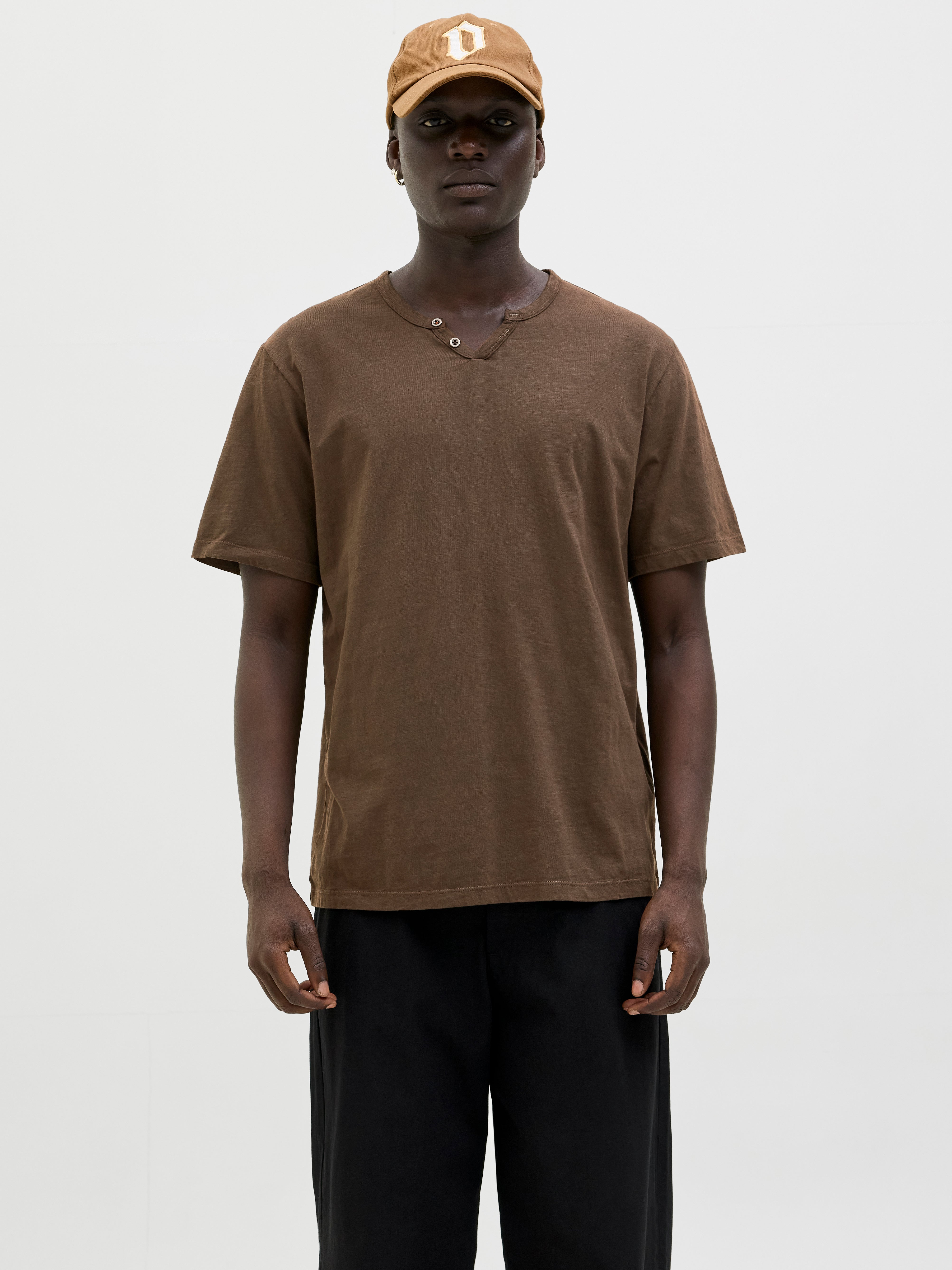 Melange T-shirt | Dark Brown | Jack & Jones®