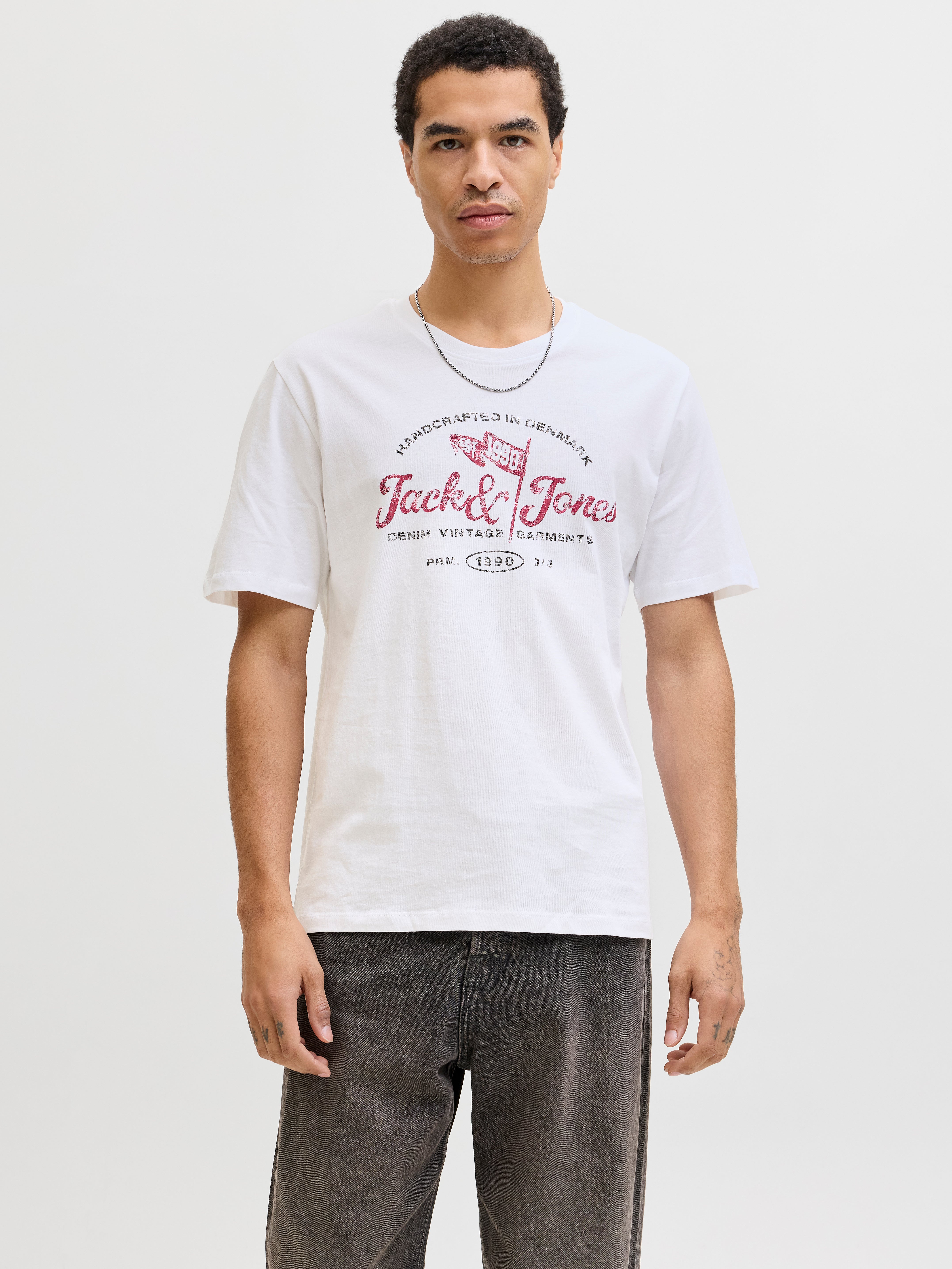 Printed T-shirt | White | Jack & Jones®