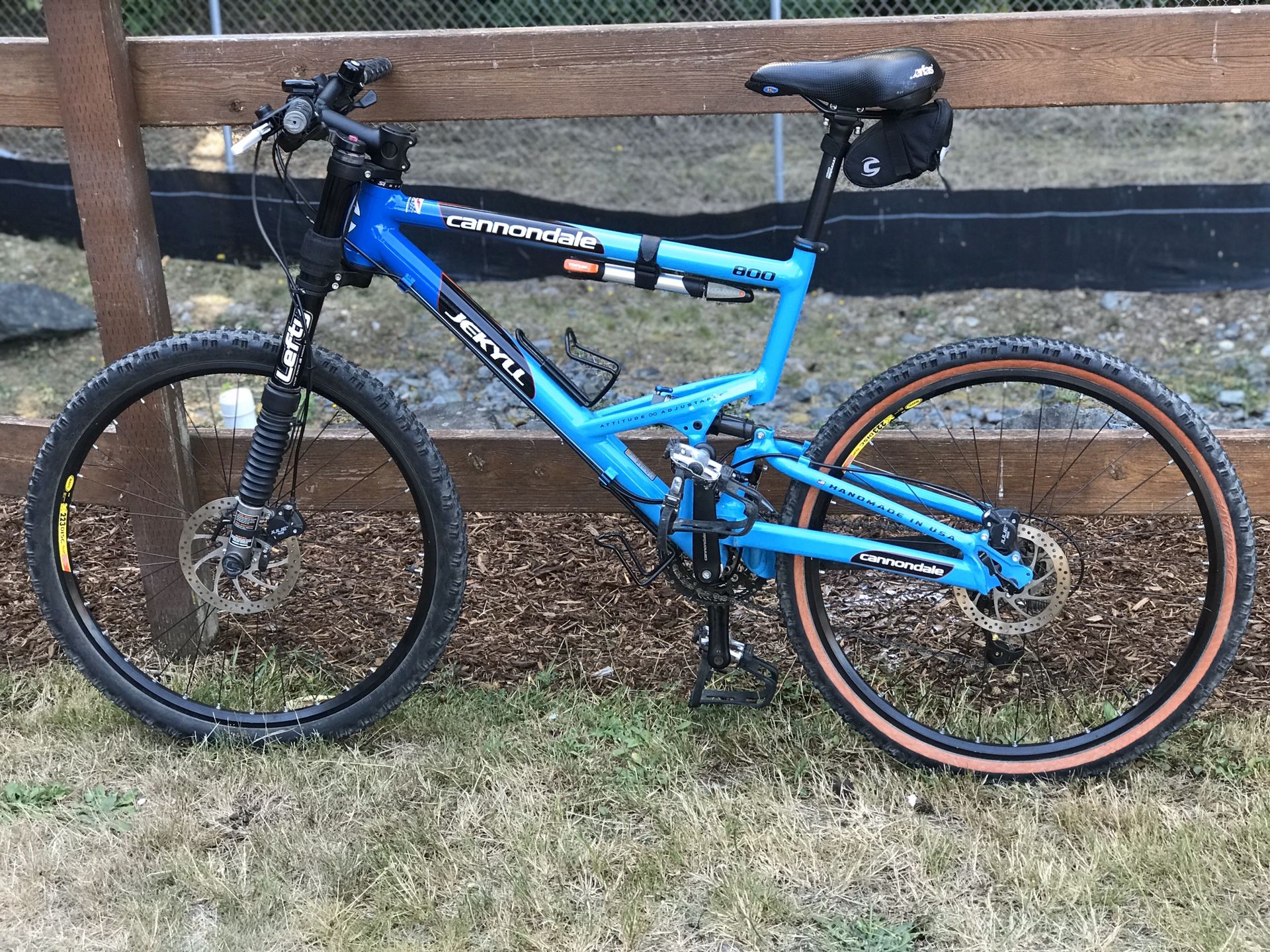 2002 Cannondale Jekyll 800 “Lefty” MTB for Sale in Roy, WA - OfferUp
