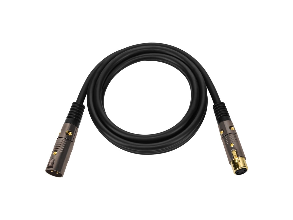 Monoprice 10ft Premier Series XLR Male to XLR Female 16AWG Cable