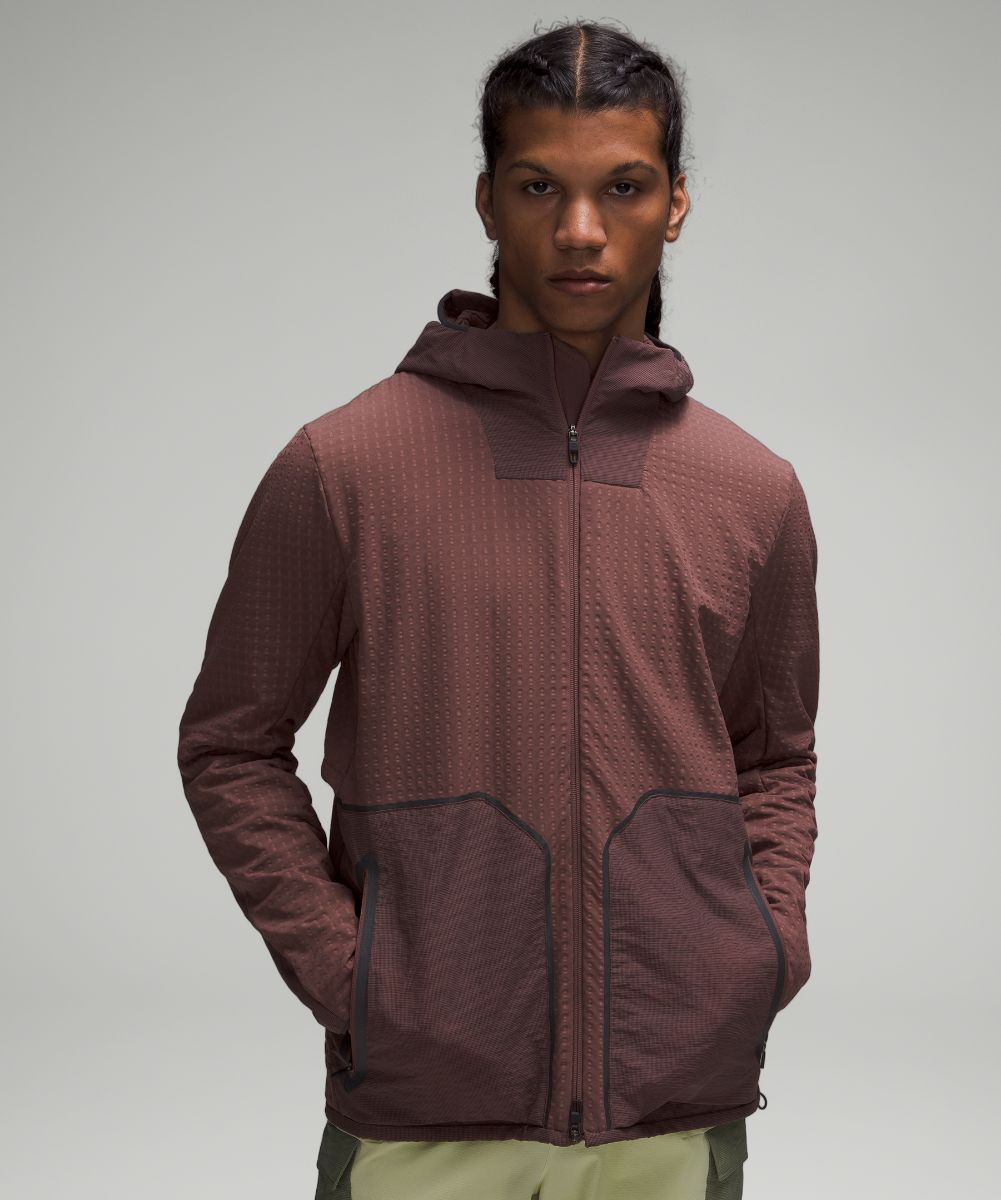 Water-Repellent Hooded Fleece Hiking Jacket | Lululemon JP