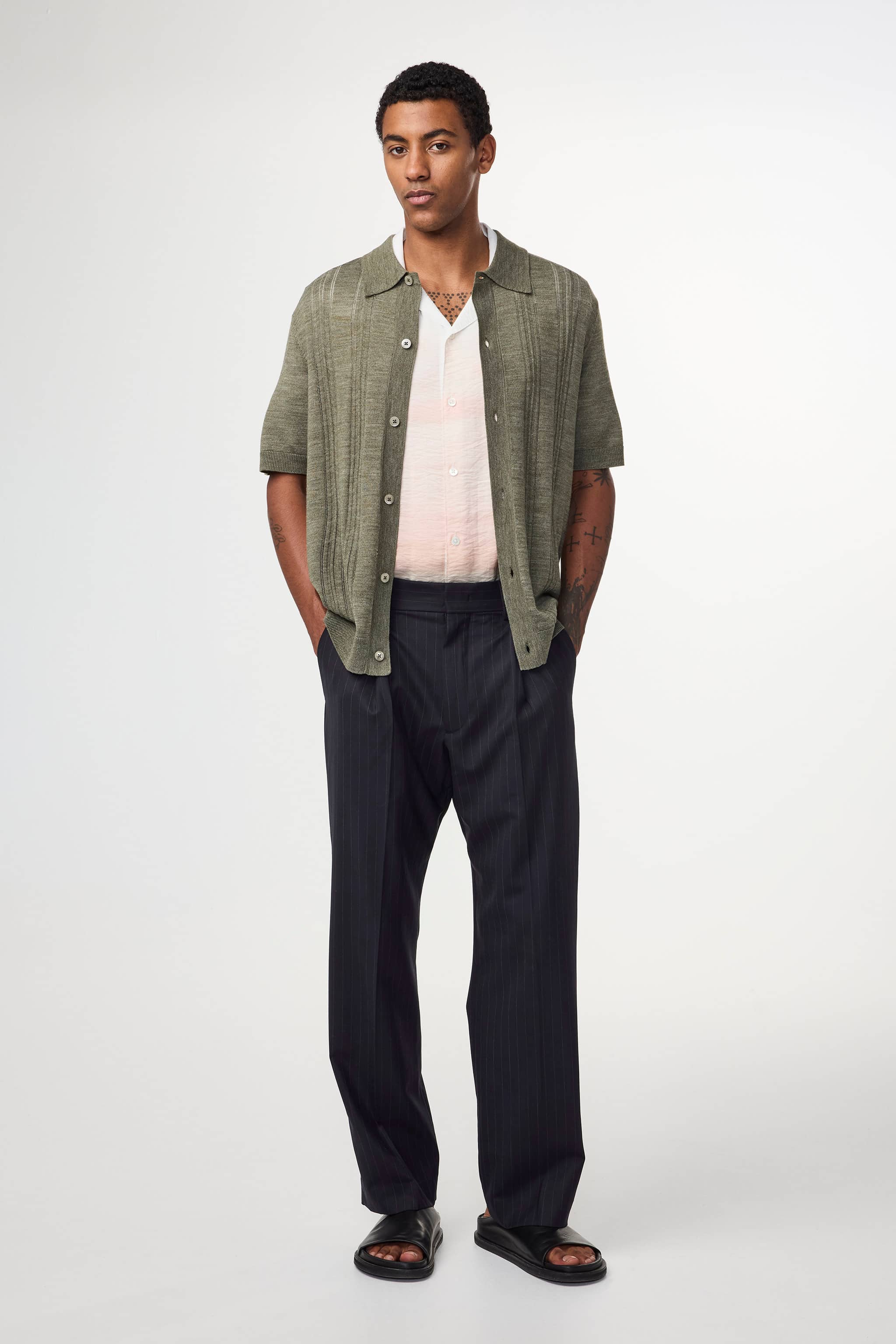 Thor 6584 men's cardigan - Capers - Buy online at NN.07®