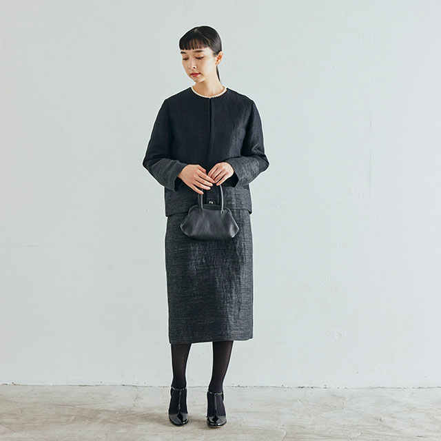 リネンキュプラの波皺(なみしぼ)ジャケット｜衣料品｜中川政七商店