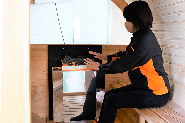 メトロ電気が開発、樽型サウナ向け電気ヒーターの性能｜ニュースイッチ