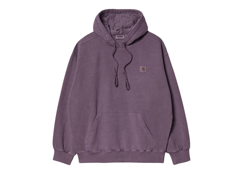 Carhartt WIP Vista Hooded Sweatshirt Dark Plum Men's - FW22 - US