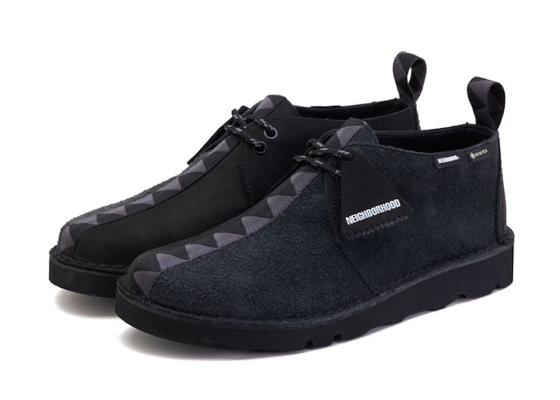 Clarks Desert Trek Gore-Tex Neighborhood Black Men's - 221CLCLN