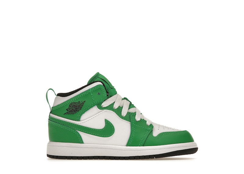 Jordan 1 Mid Lucky Green (PS) - DQ8424-301 - US