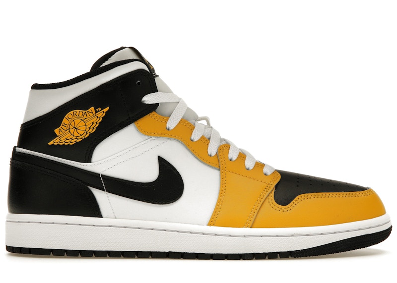 Jordan 1 Mid Yellow Ochre Men's - DQ8426-701 - US