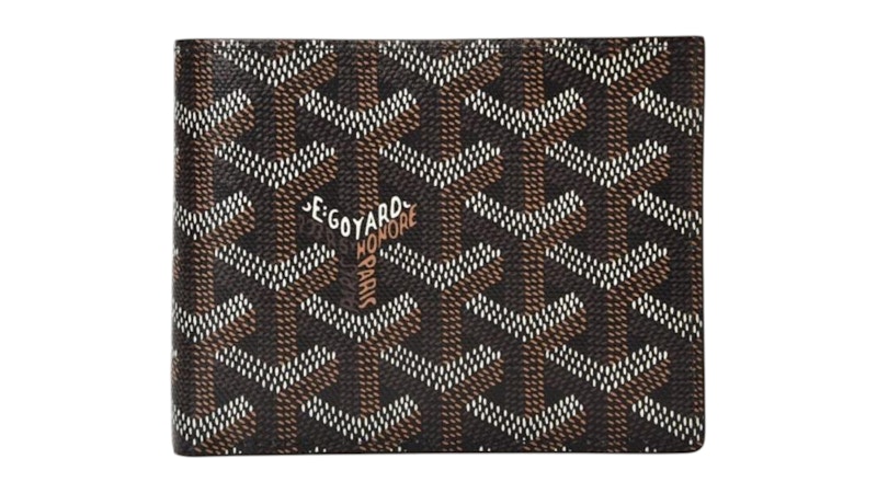 Goyard Victoire Wallet Black in Canvas/Calfskin - US