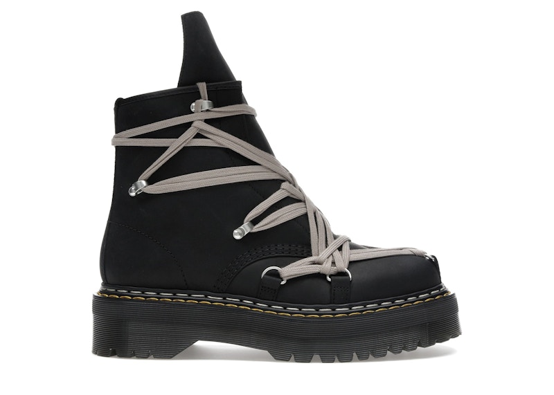 Dr. Martens 1460 DRKSHDW Quad Sole Mega Lace Boot Rick Owens Black