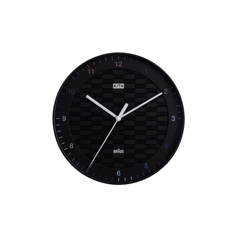 Kith for Braun BC17 Wall Clock Black - FW22 - US