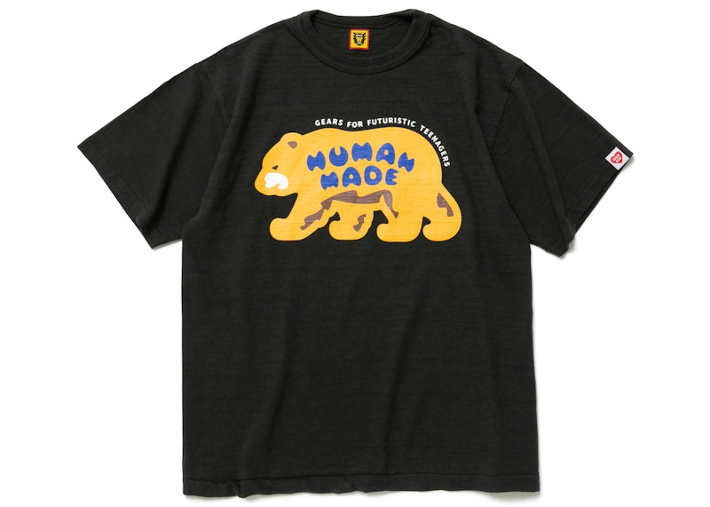 Human Made Bear Graphic #10 T-Shirt Black Men's - SS23 - US