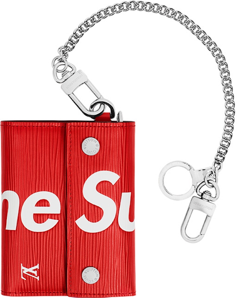 Louis Vuitton x Supreme Chain Wallet Epi Red - US