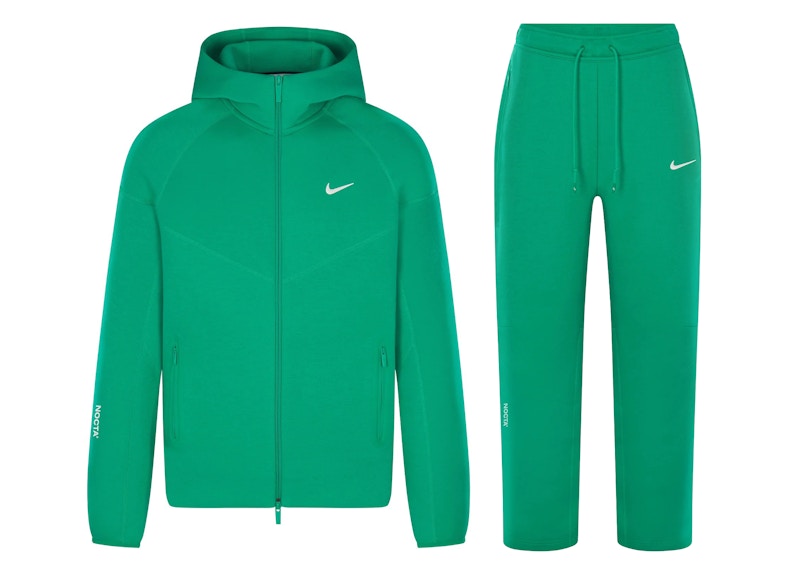 Nike x NOCTA Tech Fleece Hoodie & Joggers Set Stadium Green/Sail