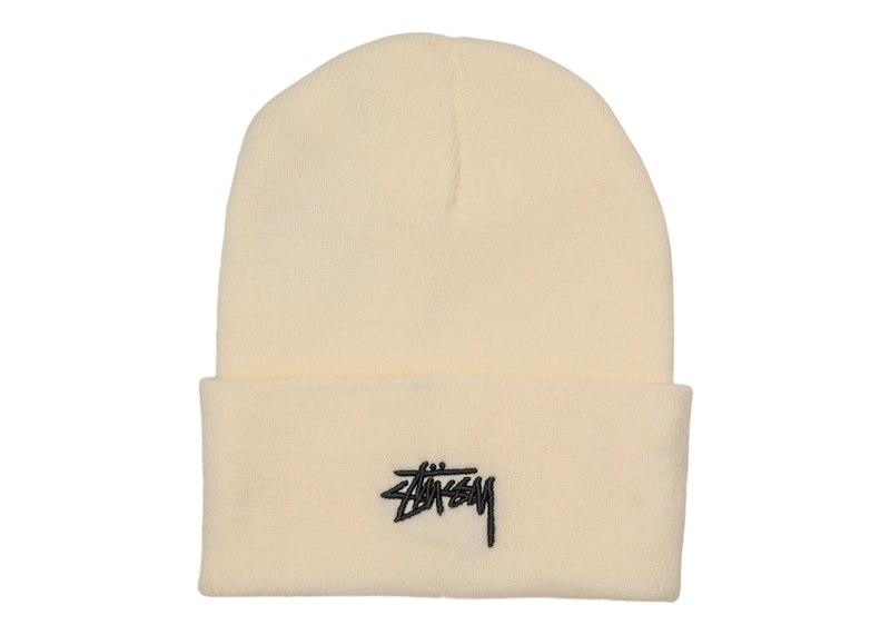Nike x Stussy Cuff Beanie White/Black Men's - SS22 - US