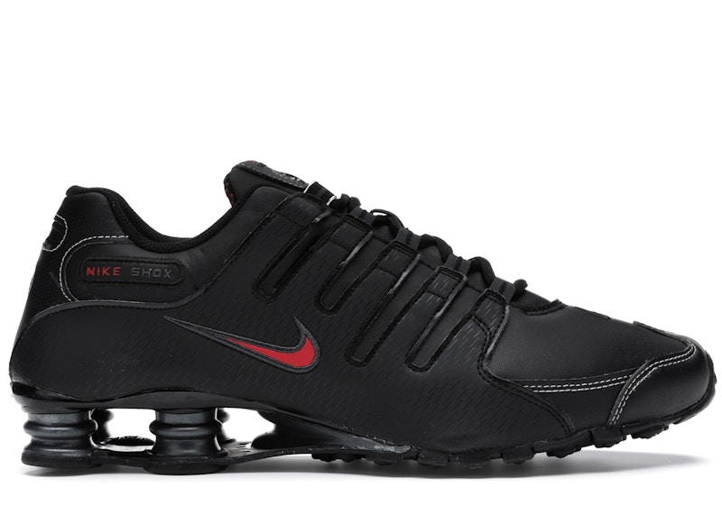 Nike Shox NZ Black Varsity Red Men's - 378341-017 - US