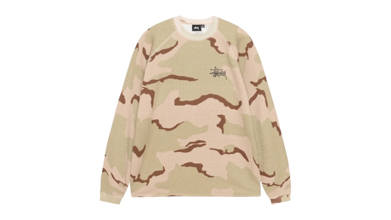 Stussy Basic Thermal Sand Camo Hombre - FW24 - US