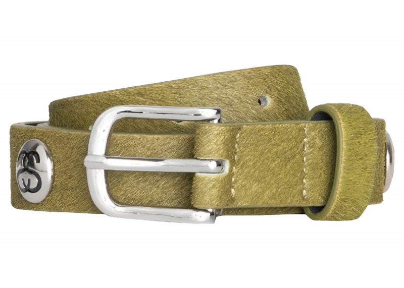 Stussy SS-Link Studded Belt Hairy Moss Men's - SS24 - GB