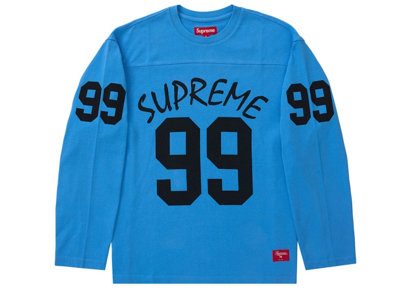 Supreme 99 L/S Football Top Blue Men's - SS24 - GB