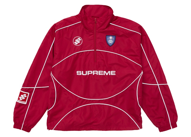 Reflective Piping Pullover Red Men's - FW24 - US