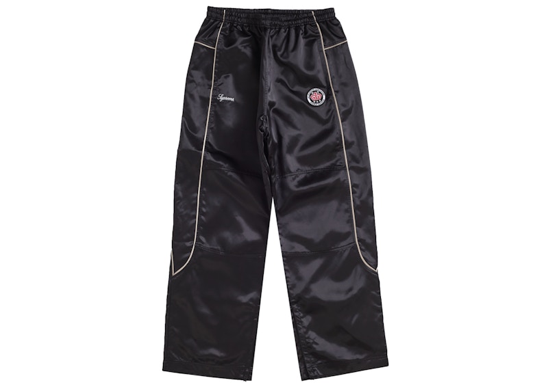 Supreme Satin Track Pant Black Men's - SS24 - US