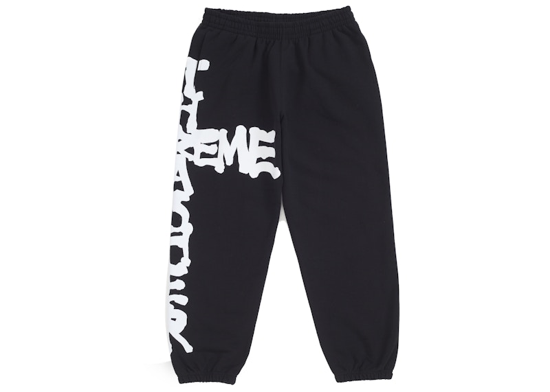 Supreme Thrasher Sweatpant Black Men's - FW24 - US