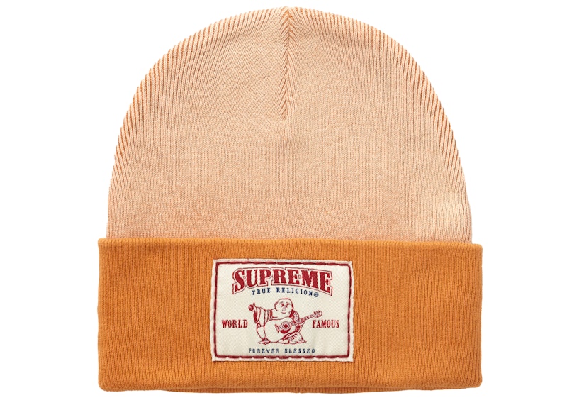 Supreme True Religion Beanie Dusty Orange - FW21 - US